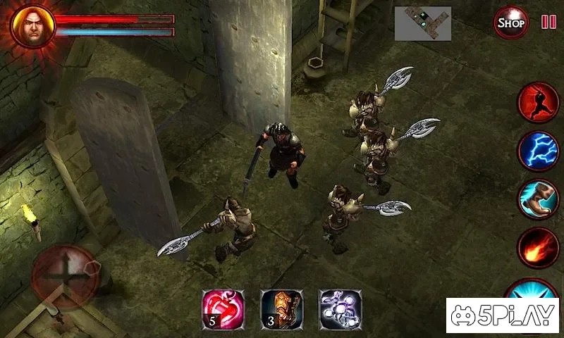 Dungeon Clash - Idle AFK RPG | 3D Offline Crawler screenshot