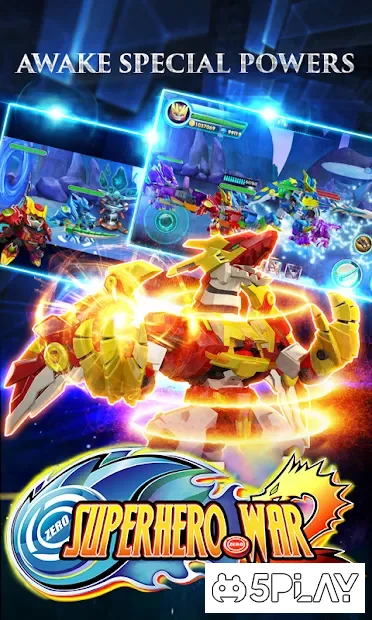 Superhero War: Robot Fight - City Action RPG screenshot