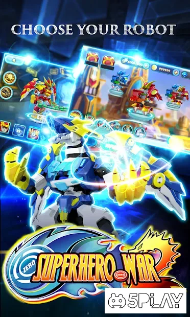 Superhero War: Robot Fight - City Action RPG screenshot