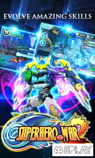 Superhero War: Robot Fight - City Action RPG screenshot