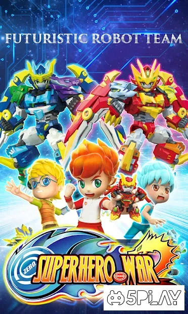 Superhero War: Robot Fight - City Action RPG screenshot