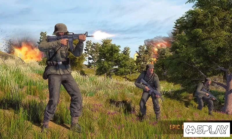 US Army Commando Battleground Survival Mission screenshot