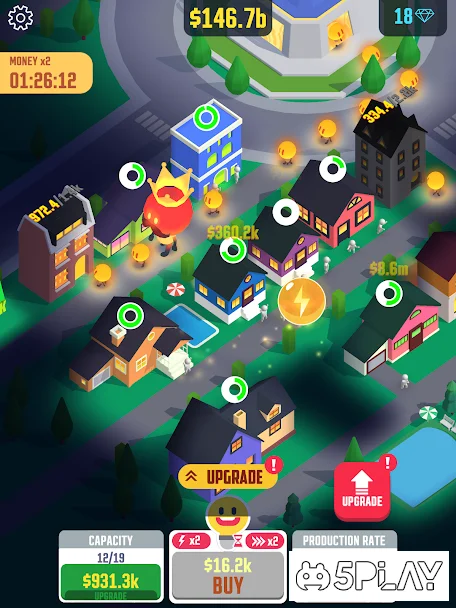 Idle Light City screenshot