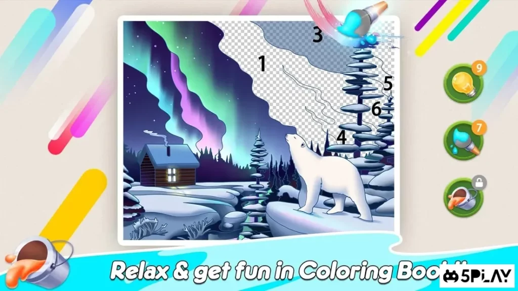 Home Paint: Color by Number & My Dream Home Design screenshot