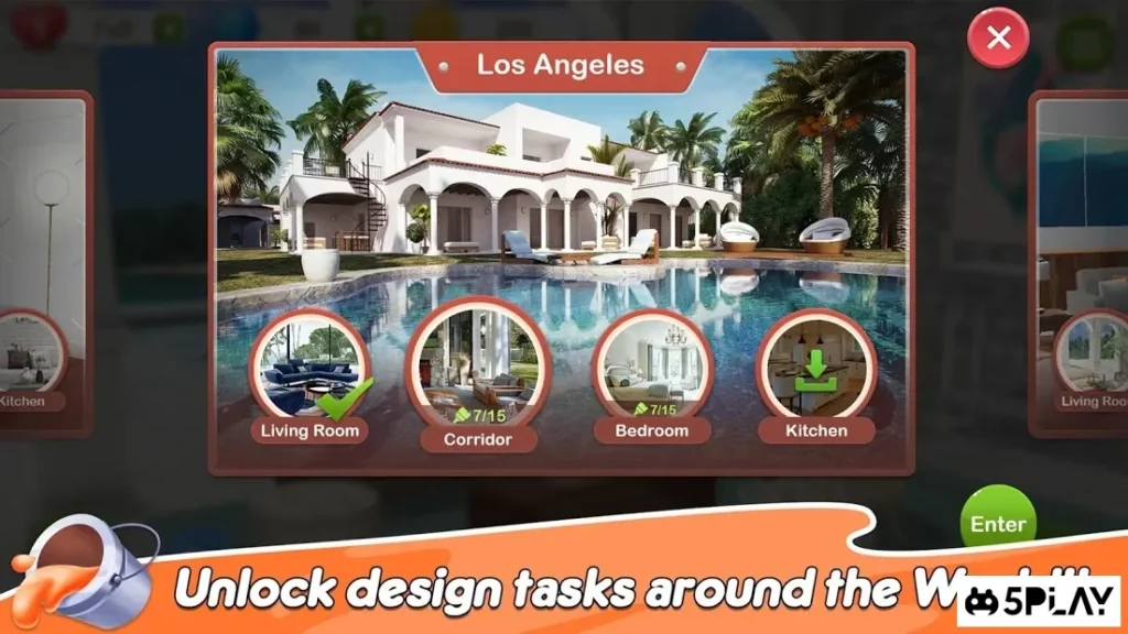 Home Paint: Color by Number & My Dream Home Design screenshot