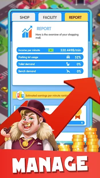 Idle Shopping Mall screenshot