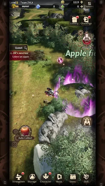 ZYCA screenshot