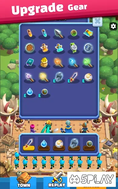Wild Castle: 3D Offline Strategy Defender TD screenshot
