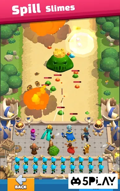 Wild Castle: 3D Offline Strategy Defender TD screenshot