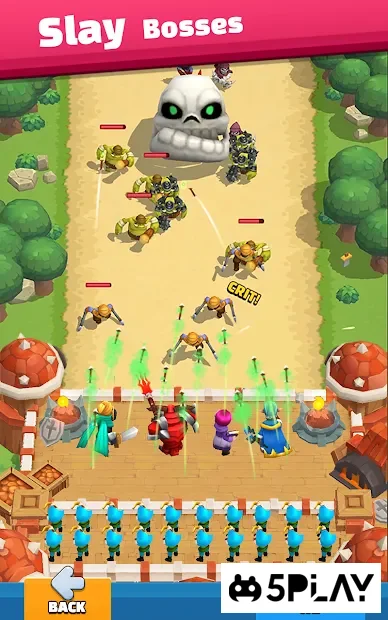 Wild Castle: 3D Offline Strategy Defender TD screenshot