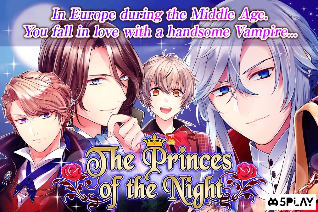 The Princes of the Night : Romance otome games screenshot