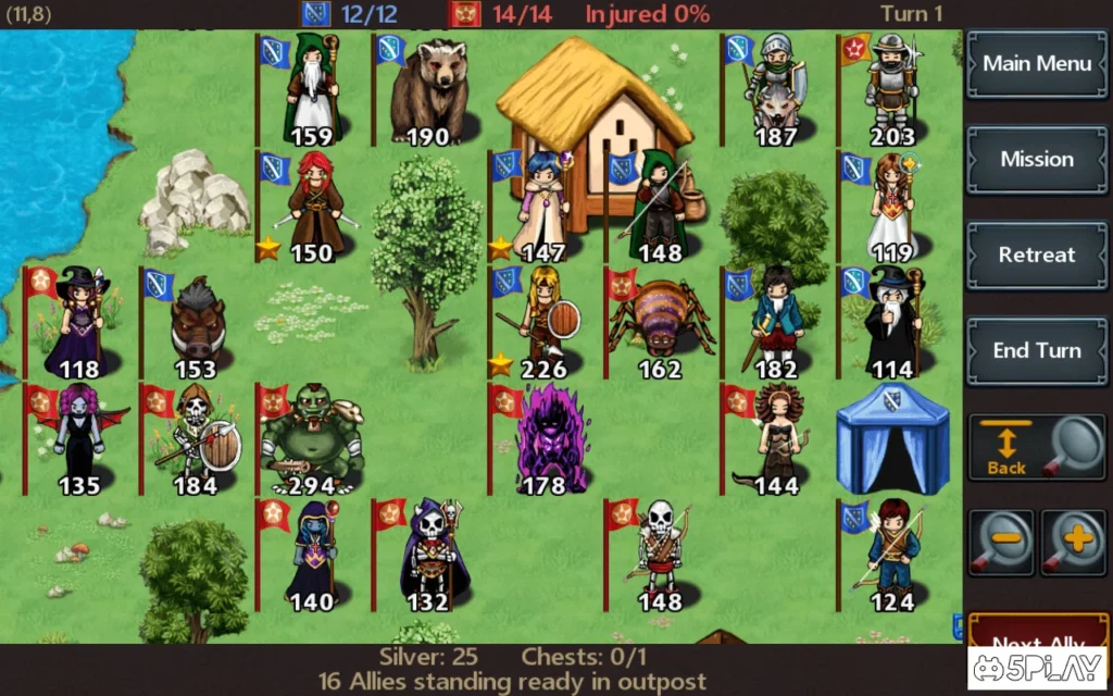 Tactics Maiden RPG screenshot