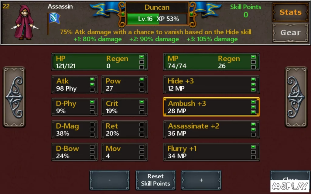 Tactics Maiden RPG screenshot
