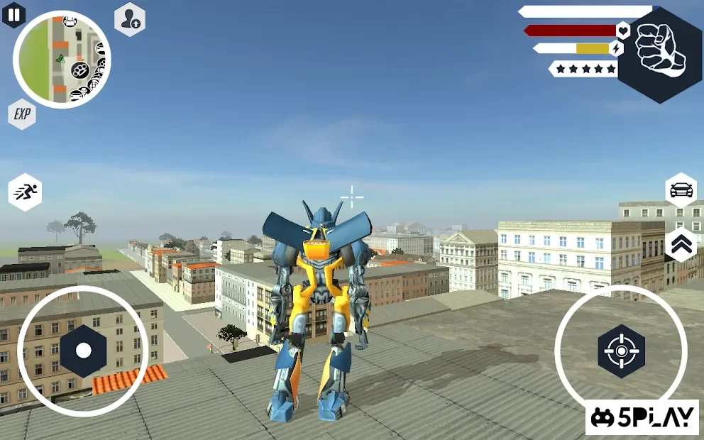 Muscule Car Robot screenshot