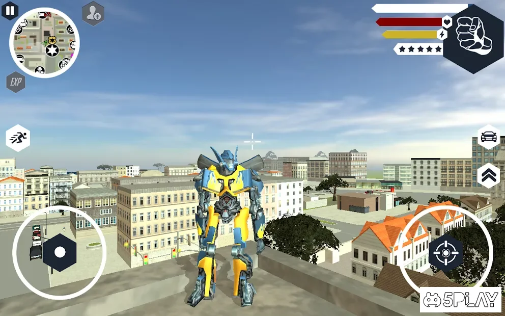 Muscule Car Robot screenshot