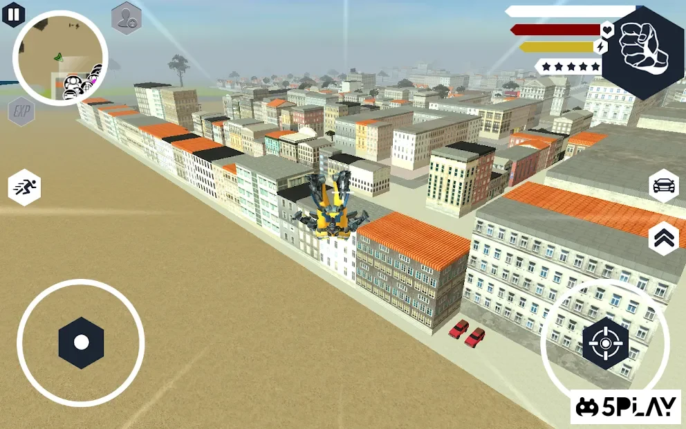 Muscule Car Robot screenshot