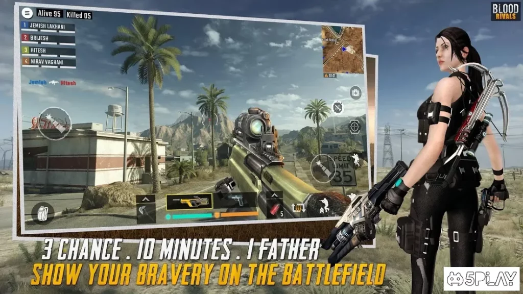 Кровь соперников: Battleground Стрелялки screenshot