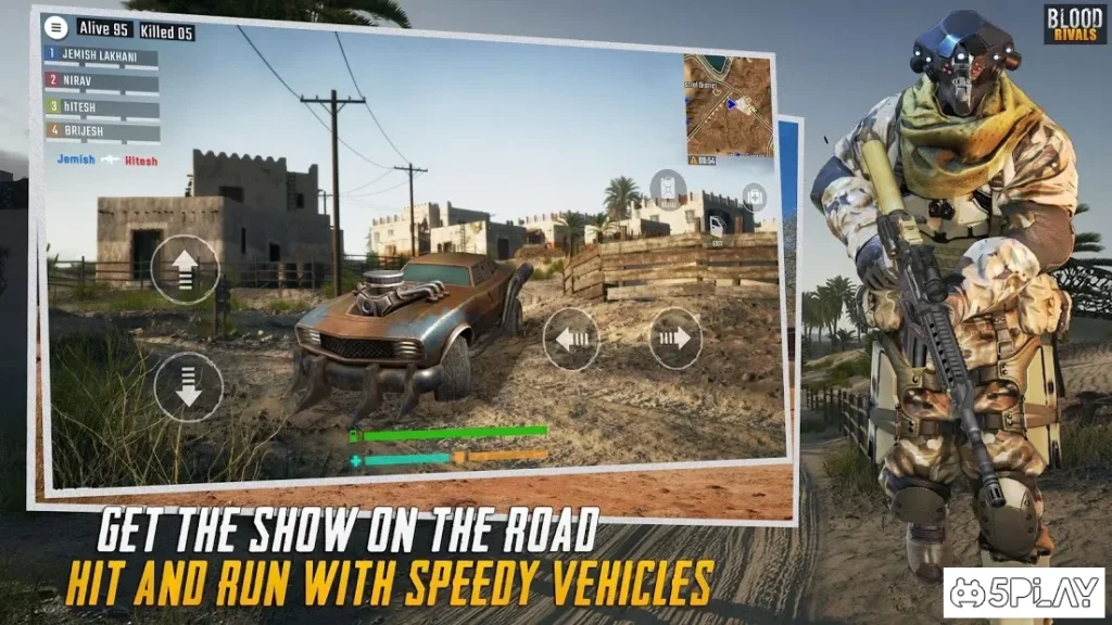 Кровь соперников: Battleground Стрелялки screenshot