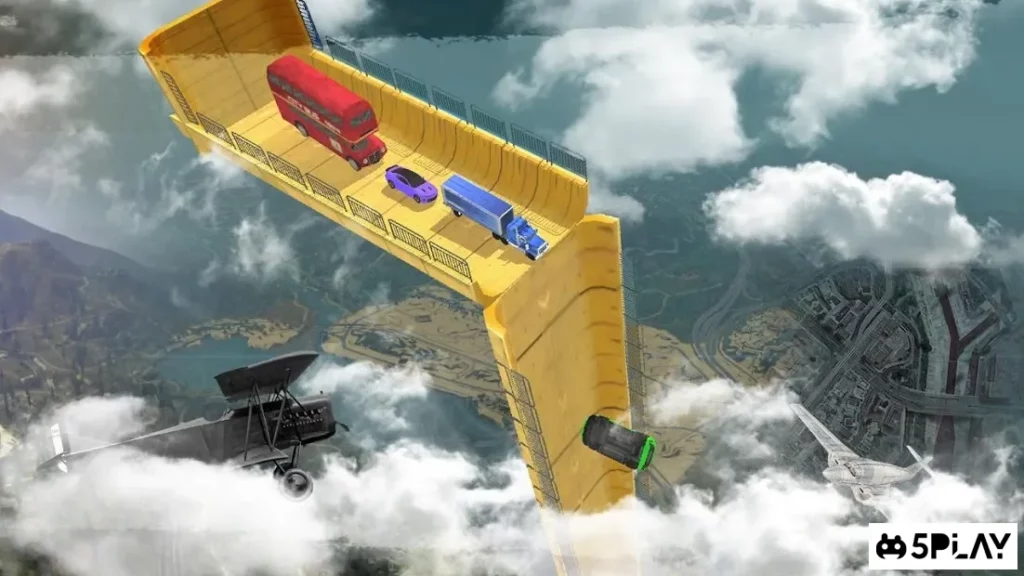 Vertical Ramp Impossible 3D screenshot
