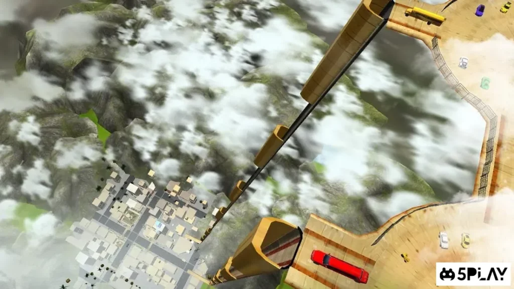 Vertical Ramp Impossible 3D screenshot
