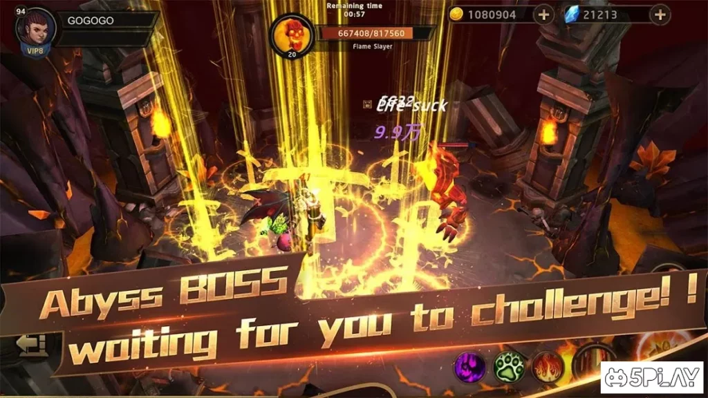 Hunter Legend : Chaos dungeons - Idle RPG screenshot