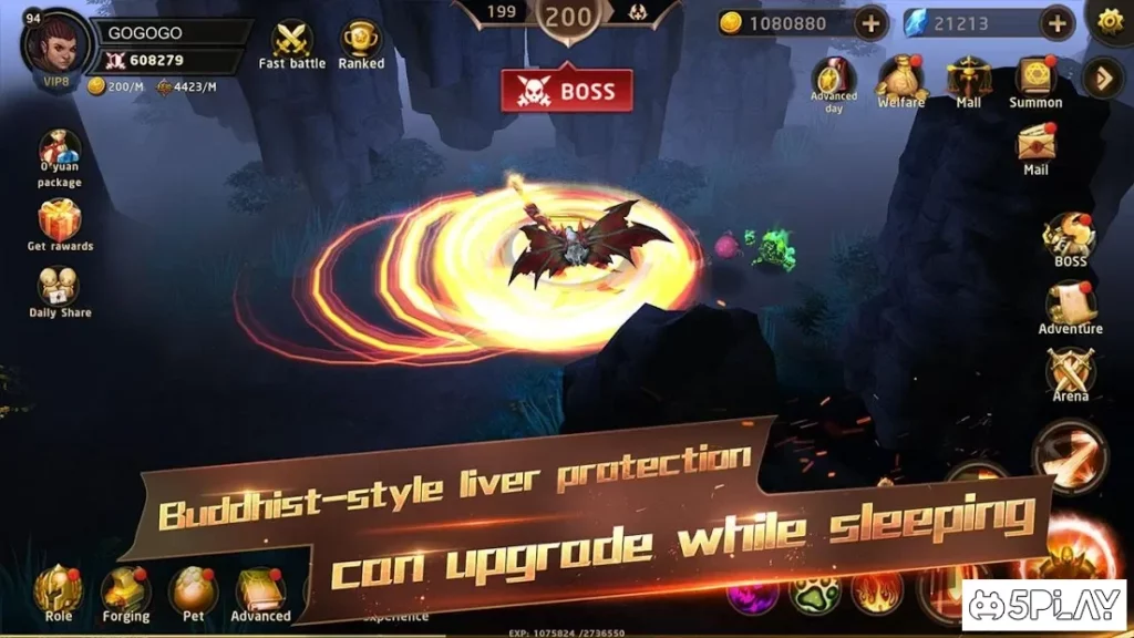 Hunter Legend : Chaos dungeons - Idle RPG screenshot
