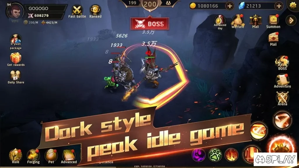 Hunter Legend : Chaos dungeons - Idle RPG screenshot
