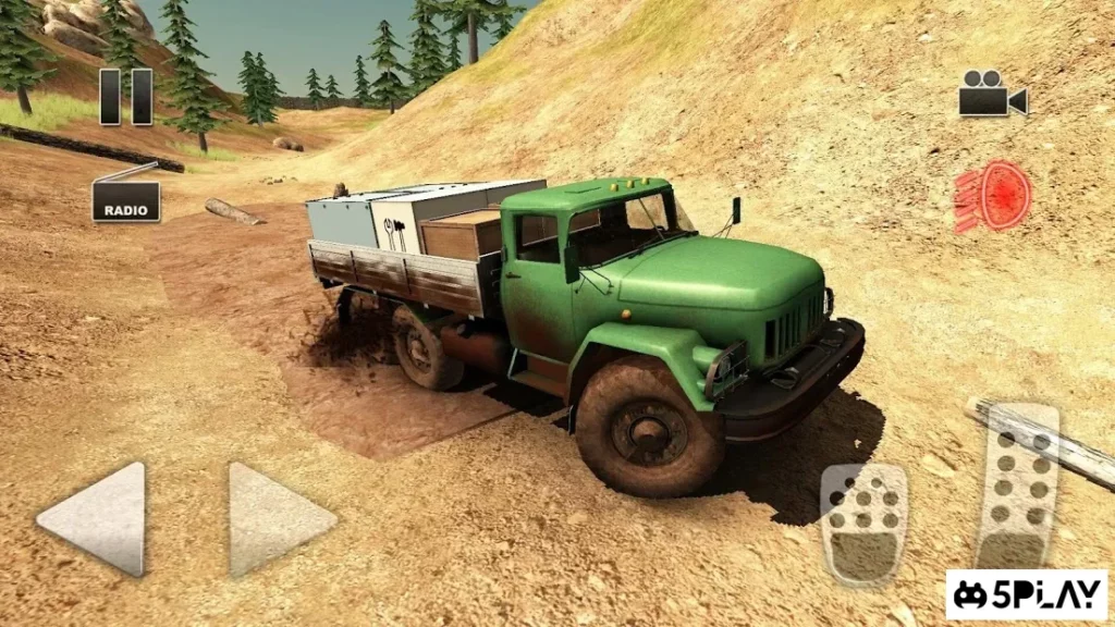 Truck Driver Crazy Road 2 screenshot