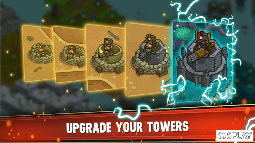 Steampunk Defense: Tower Defense screenshot