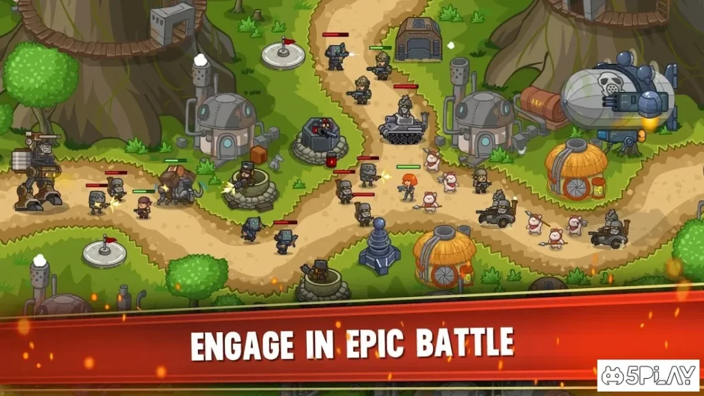 Steampunk Defense: Tower Defense screenshot