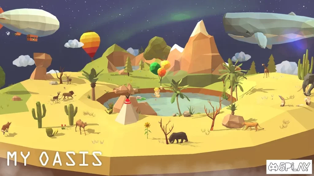 My Oasis - Tap Sky Island screenshot