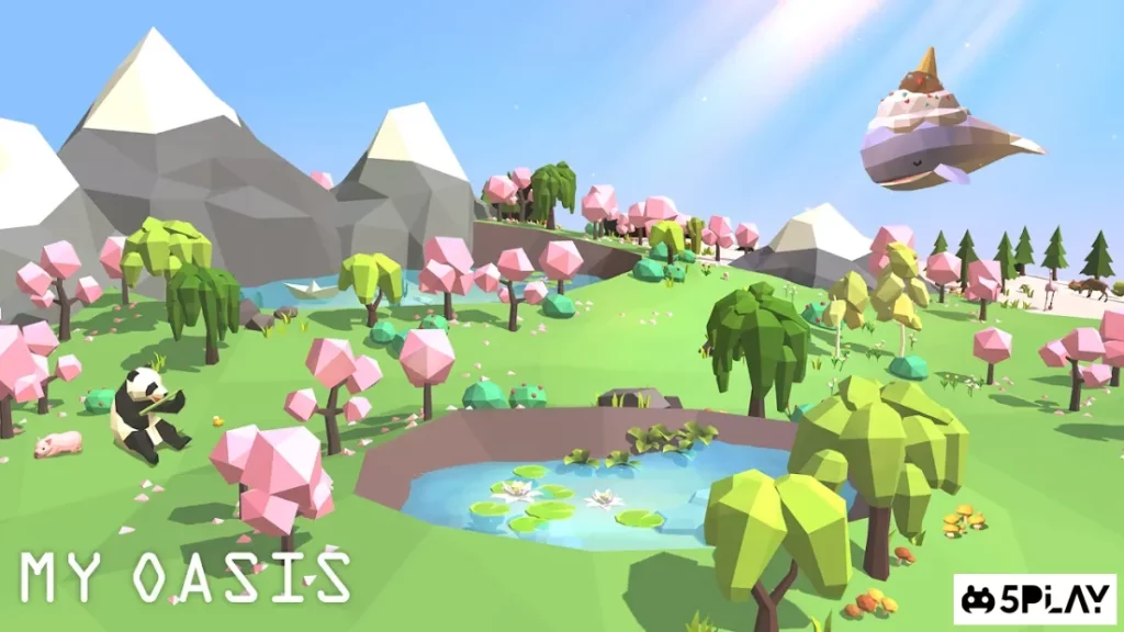 My Oasis - Tap Sky Island screenshot