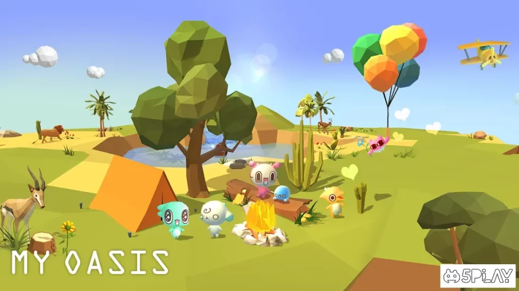 My Oasis - Tap Sky Island screenshot