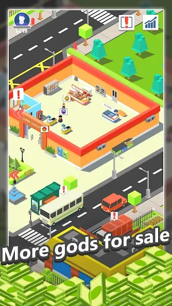 Idle Market Street screenshot