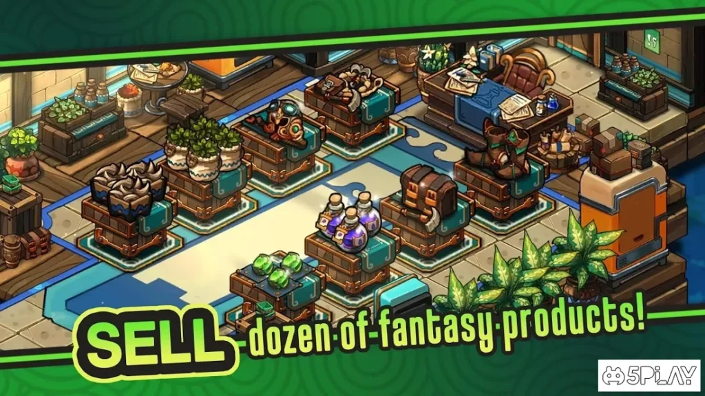 Tiny Shop: Idle Fantasy Shop Simulator screenshot