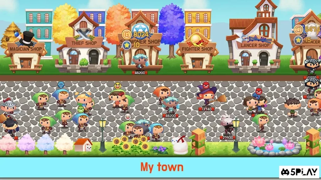 Tap Town Premium (idle RPG) screenshot