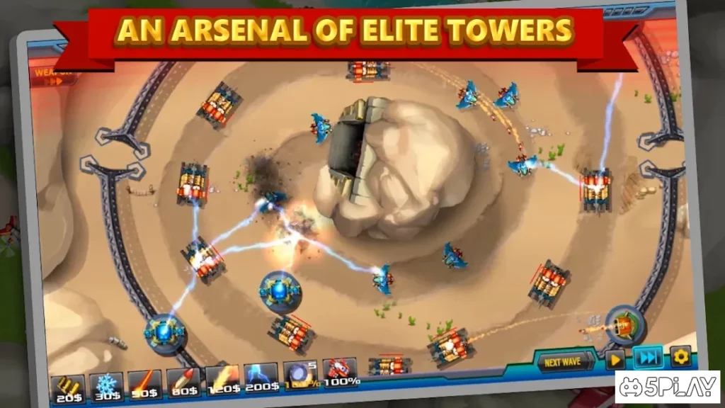 Tower Defense: Alien War TD 2 screenshot
