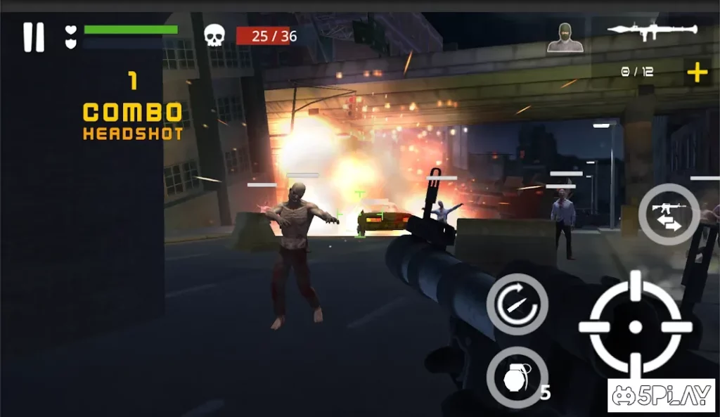 Dead Zombie Battle : Zombie Defense Warfare screenshot