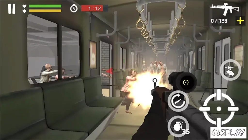Dead Zombie Battle : Zombie Defense Warfare screenshot