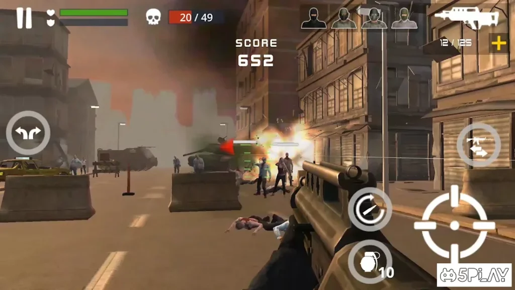 Dead Zombie Battle : Zombie Defense Warfare screenshot
