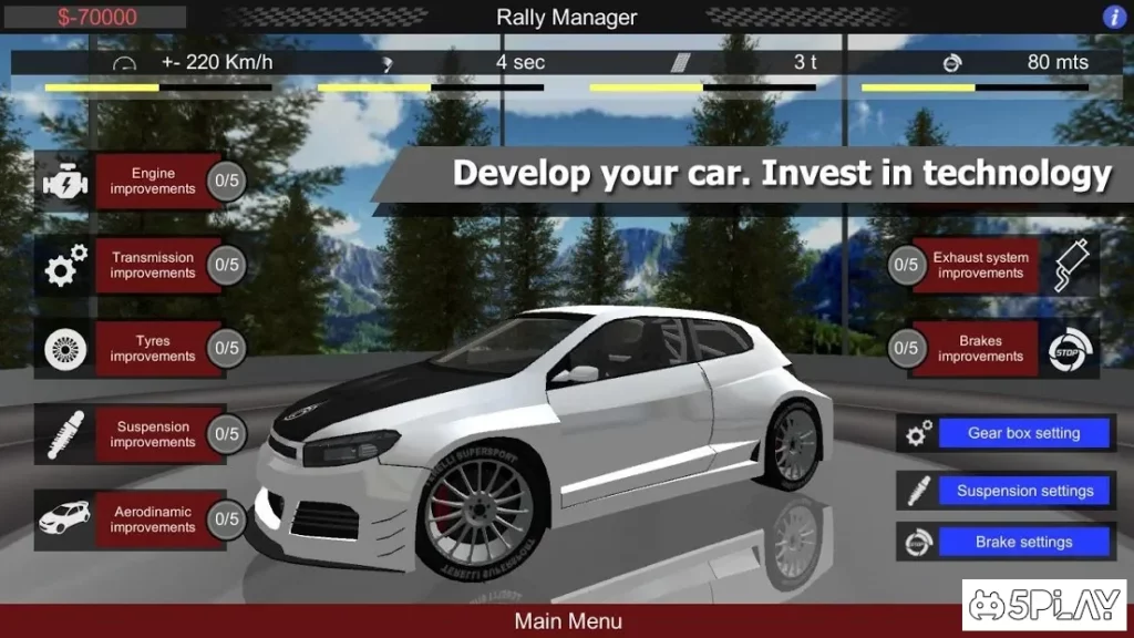 Rally Manager Mobile Free screenshot