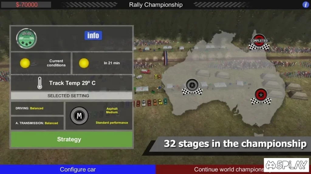 Rally Manager Mobile Free screenshot