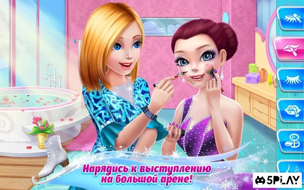 Балерина-фигуристка - Танцы на льду screenshot