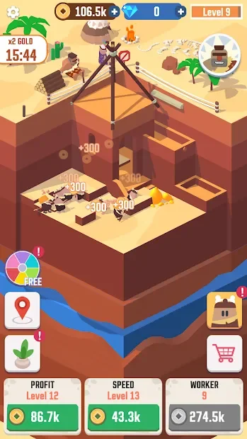 Idle Digging Tycoon screenshot