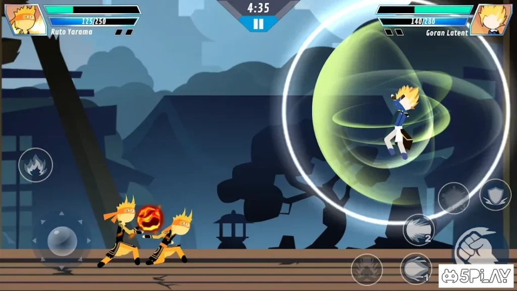 Stick Shadow Fighter - Supreme Dragon Warriors screenshot