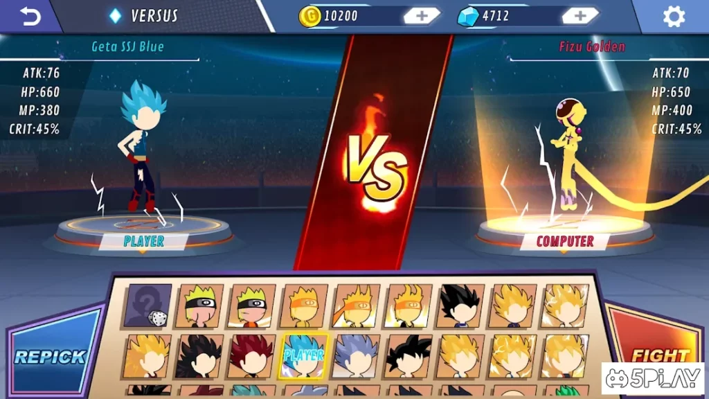 Stick Shadow Fighter - Supreme Dragon Warriors screenshot