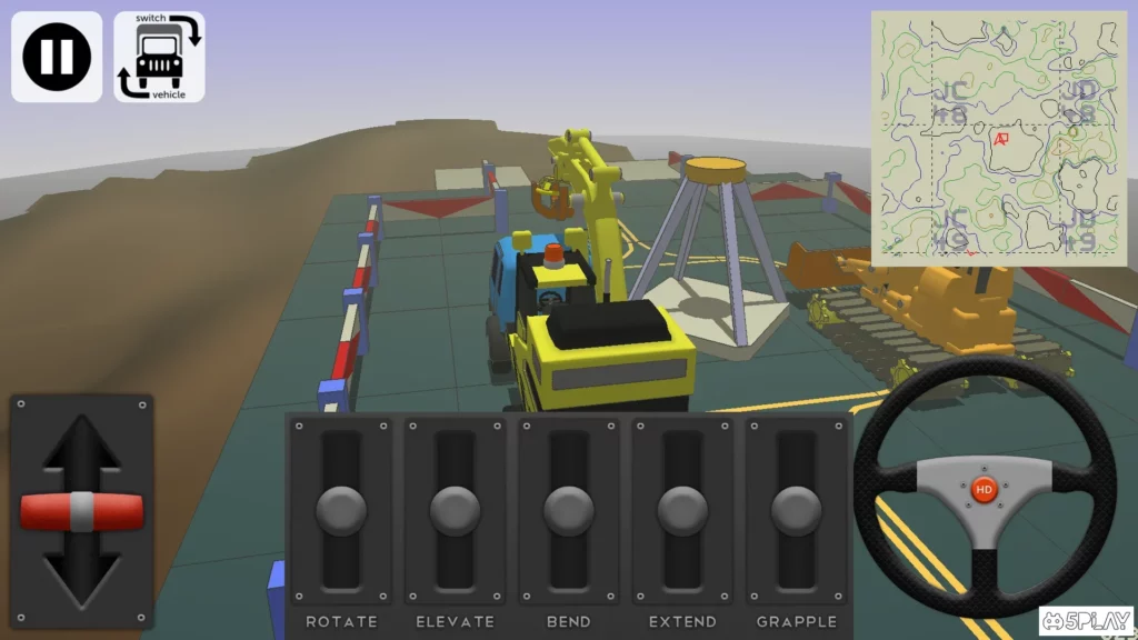 Little Crane 2: Mud Play screenshot