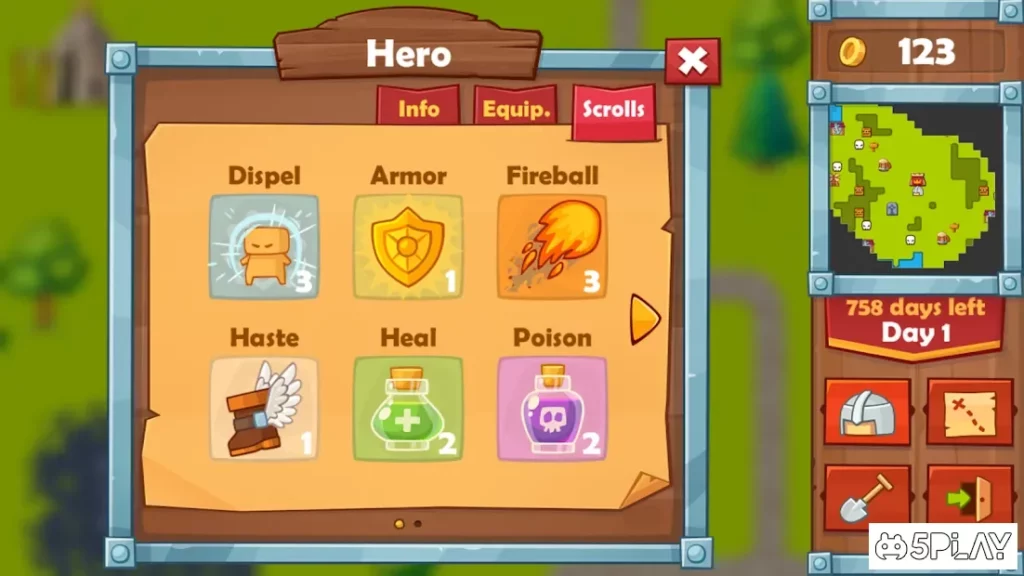 Heroes 2 : The Undead King screenshot