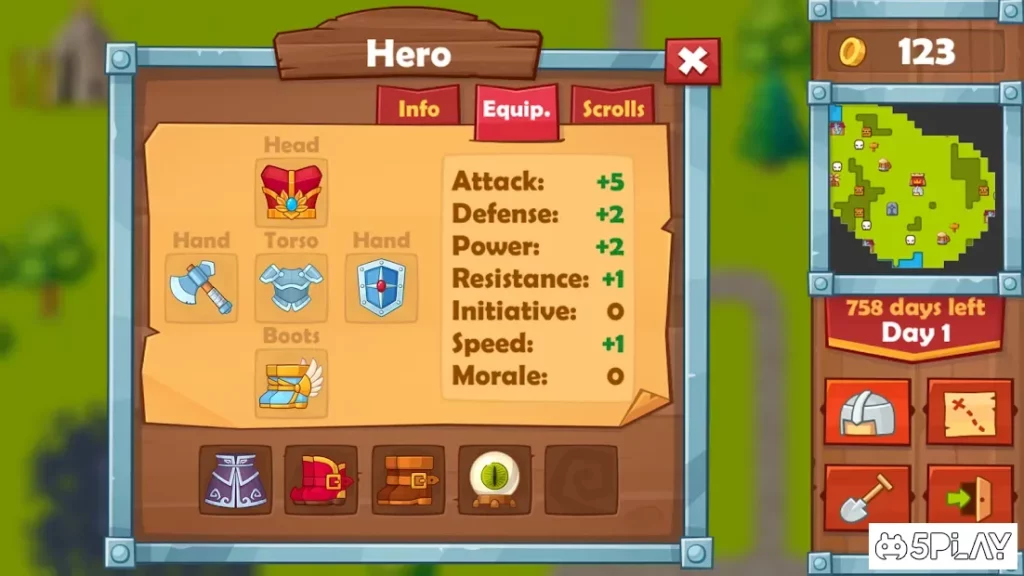 Heroes 2 : The Undead King screenshot