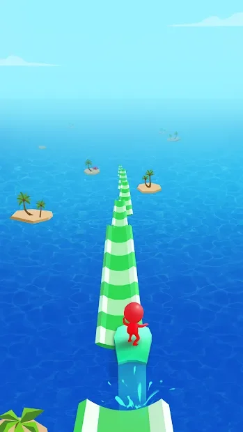 Водная гонка 3d: Музыкальная игра screenshot